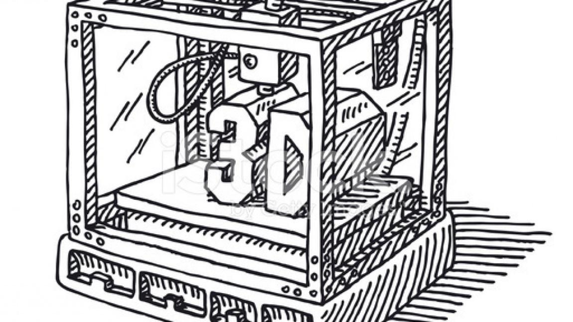 E-twinning Projemiz: 3D DRAWING AND USING 3D PRINTER